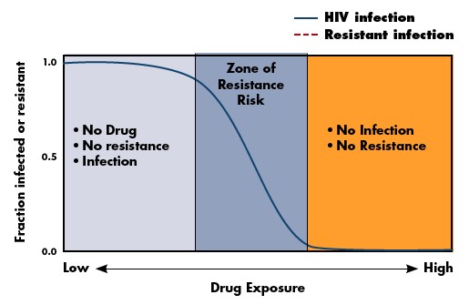 Figure 2. Theoretical Infection-Exposure-Resistance Relationships