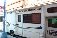 mobile syringe exchange van