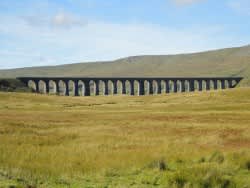 Ribblehead Viaduct, one of Stephen's favorite places in the world, close to where his mother was born.