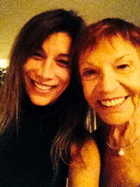 Me and my mom, Cookie.