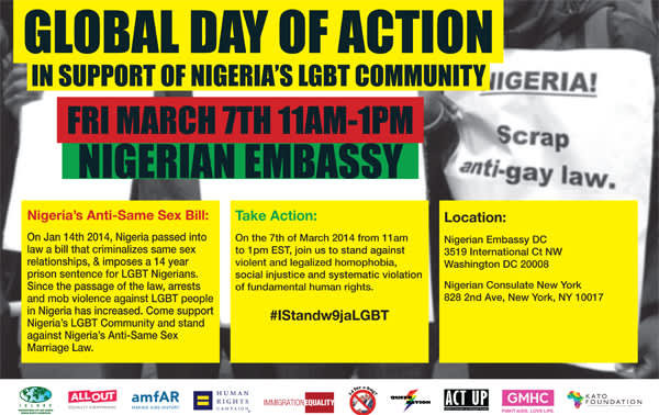Global Day of Action in Support of Nigeria's LGBT Community