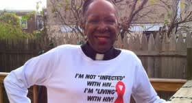 I'm not 'infected' with HIV ... I'm 'living' with HIV!