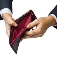 empty wallet
