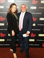 Nancy and Jimmy at <i>The Normal Heart</i>