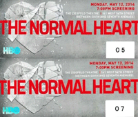 <i>The Normal Heart</i> tickets