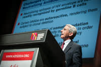 Anthony Fauci, M.D., at AIDS 2014 (Credit: International AIDS Society/Steve Forrest)