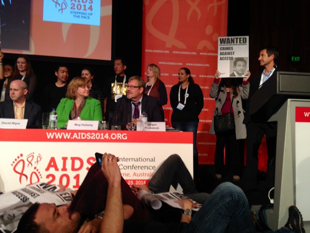 International Activists Confront Gilead Over Hepatitis C Drug Pricing at AIDS 2014
