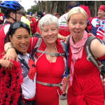 Amanda Newstetter and friends