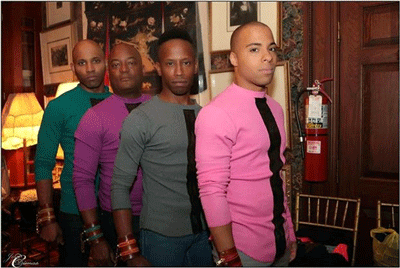 Justin B. Terry-Smith at fashion show