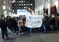 Lamont protest
