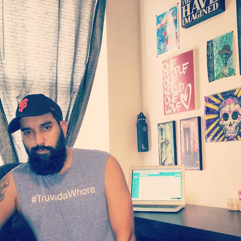 #TruvadaWhore. Credit: David Duran