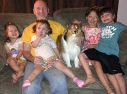Rick Nadan and family