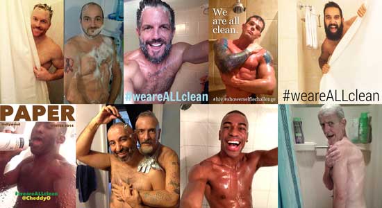 HIV Shower Selfie Challenge