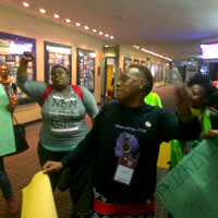 SA AIDS 2015 protesters