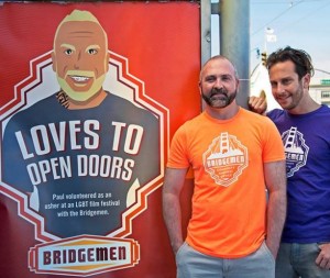 Bridgemen staff Jared Hemming (left) and Michael Donofrio (right). Photo: Alex Ray