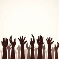 black hands