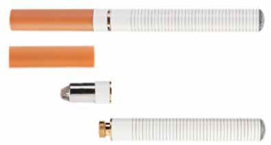 Three Parts of an E-Cigarette