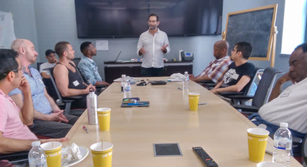 Avram Finkelstein facilitated the collective with assistance from Mark S. King
