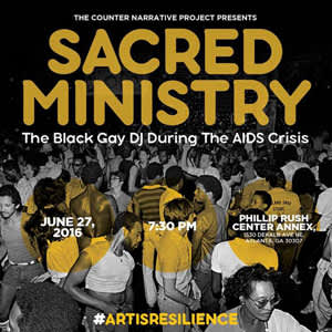 Flyer promoting the <i>Sacred Ministry</i> workshop