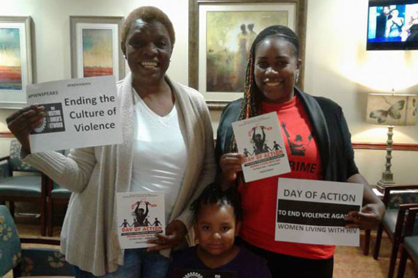 Women Around the Nation Speak Up for the Day of Action to End Violence Against Women Living With HIV