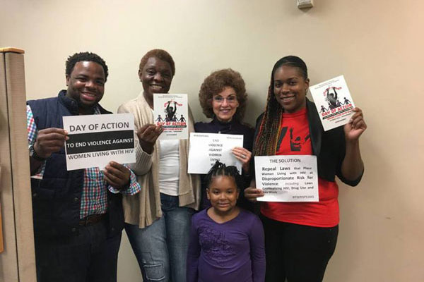 Women Around the Nation Speak Up for the Day of Action to End Violence Against Women Living With HIV