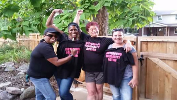 Tammy Garrett, Davina Conner, Barb Cardell and Kari Hartel