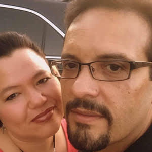 Rev. Henry Calderon Jr. and his fiancée, Donna