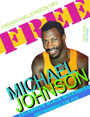 Free Michael Johnson poster