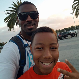 Deon and son
