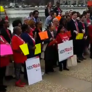 AIDSWatch 2017 rally