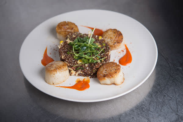 Sea scallops