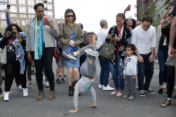 Families were out doing flips for U=U