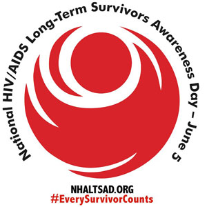 HIV Long-Term Survivors Awareness Day logo