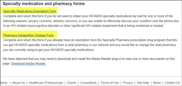OptumRx Commonly Used Forms