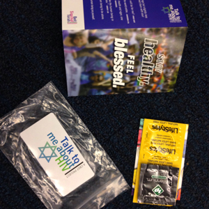 CBST's safer sex packets include resources on HIV/AIDS and Jewish text