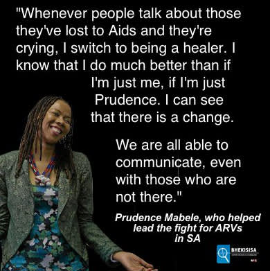 Prudence Mabele quote