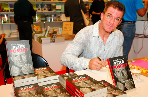 Peter Dombret at book signing