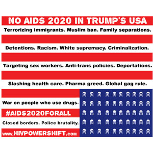 No AIDS 2020 in Trump's USA