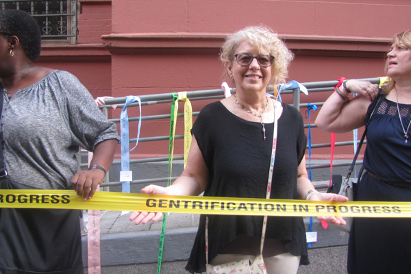 Rivington House protest