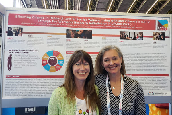 WRI program director, Jenna Conley, and WRI founding director, Dawn Averritt