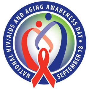 National HIV/AIDS and Aging Awareness Day logo