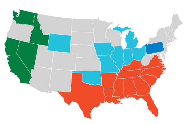 Where Decriminalization Efforts Are Taking Place