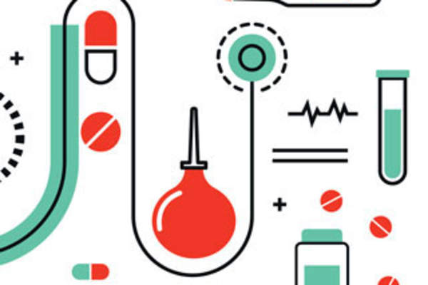 Illustration concept of medicine and healthcare