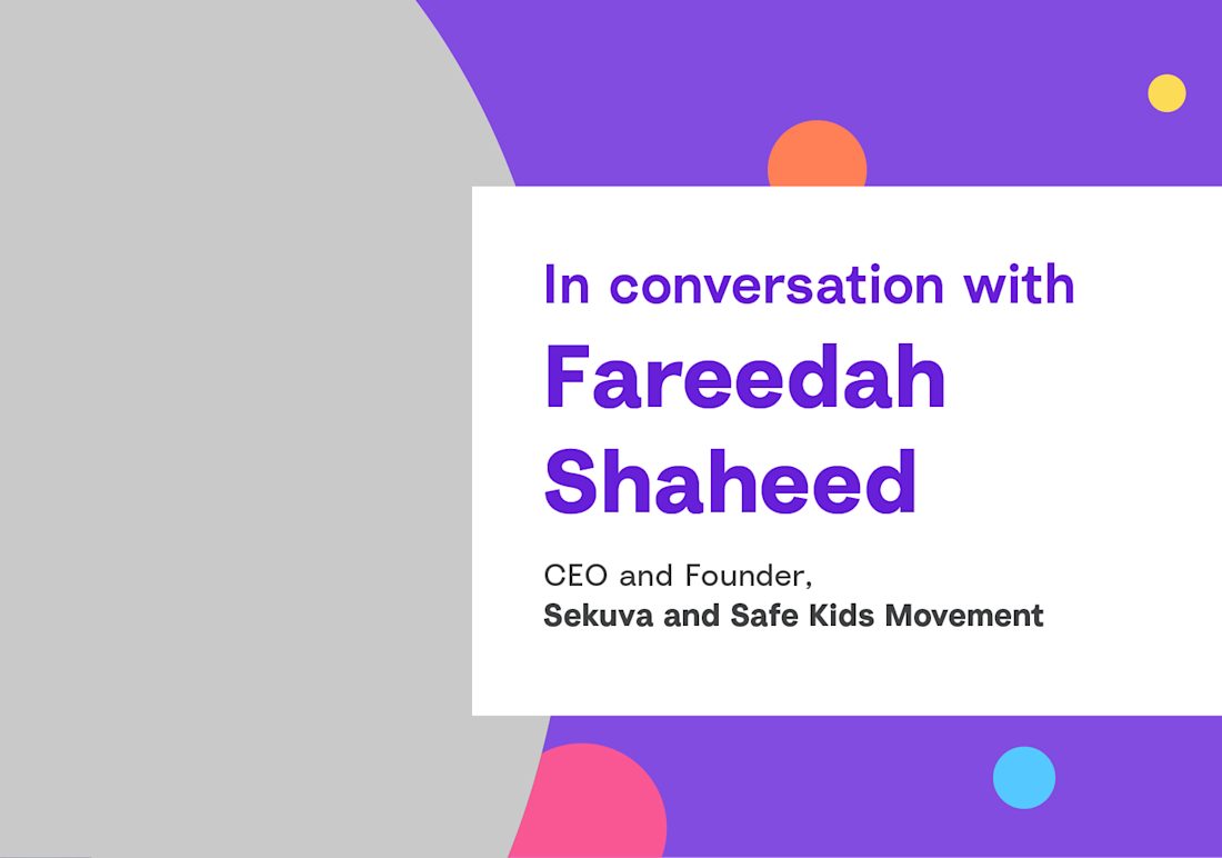 How to connect with online safety: Advice from the founder of Sekuva