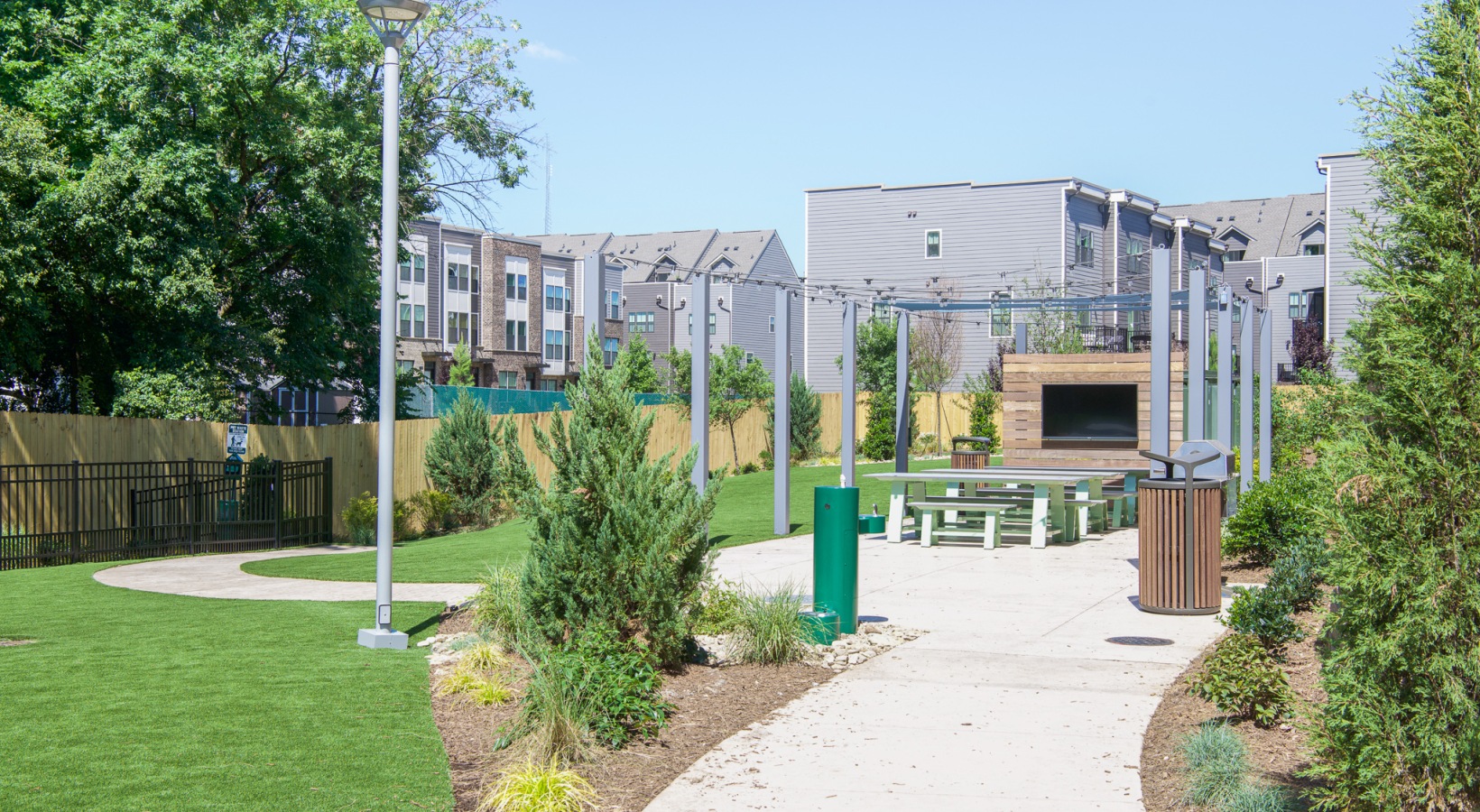 Let your furry friends thrive at the Camden LoSo dog park.