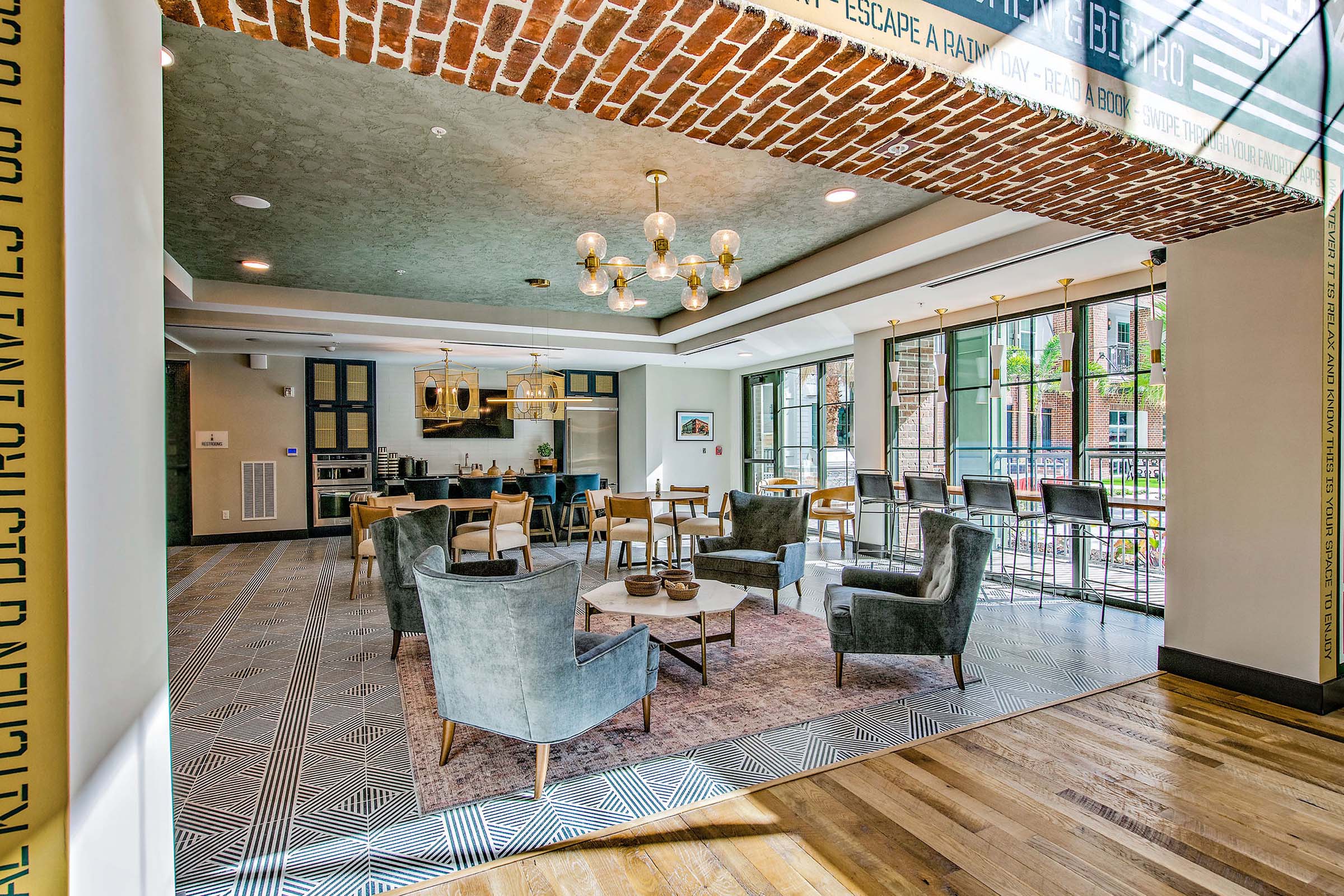 Resident clubhouse at Camden Brandon in Brandon, FL