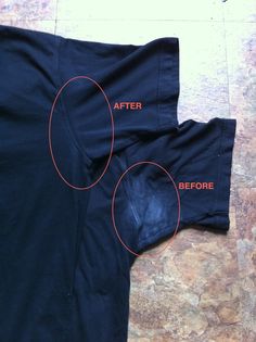 Deodorant Stained Shirt