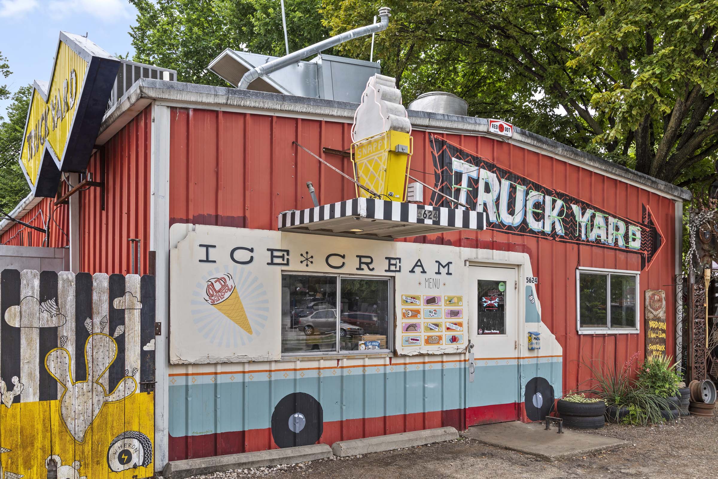Truck Yard outdoor venue on Lowest Greenville