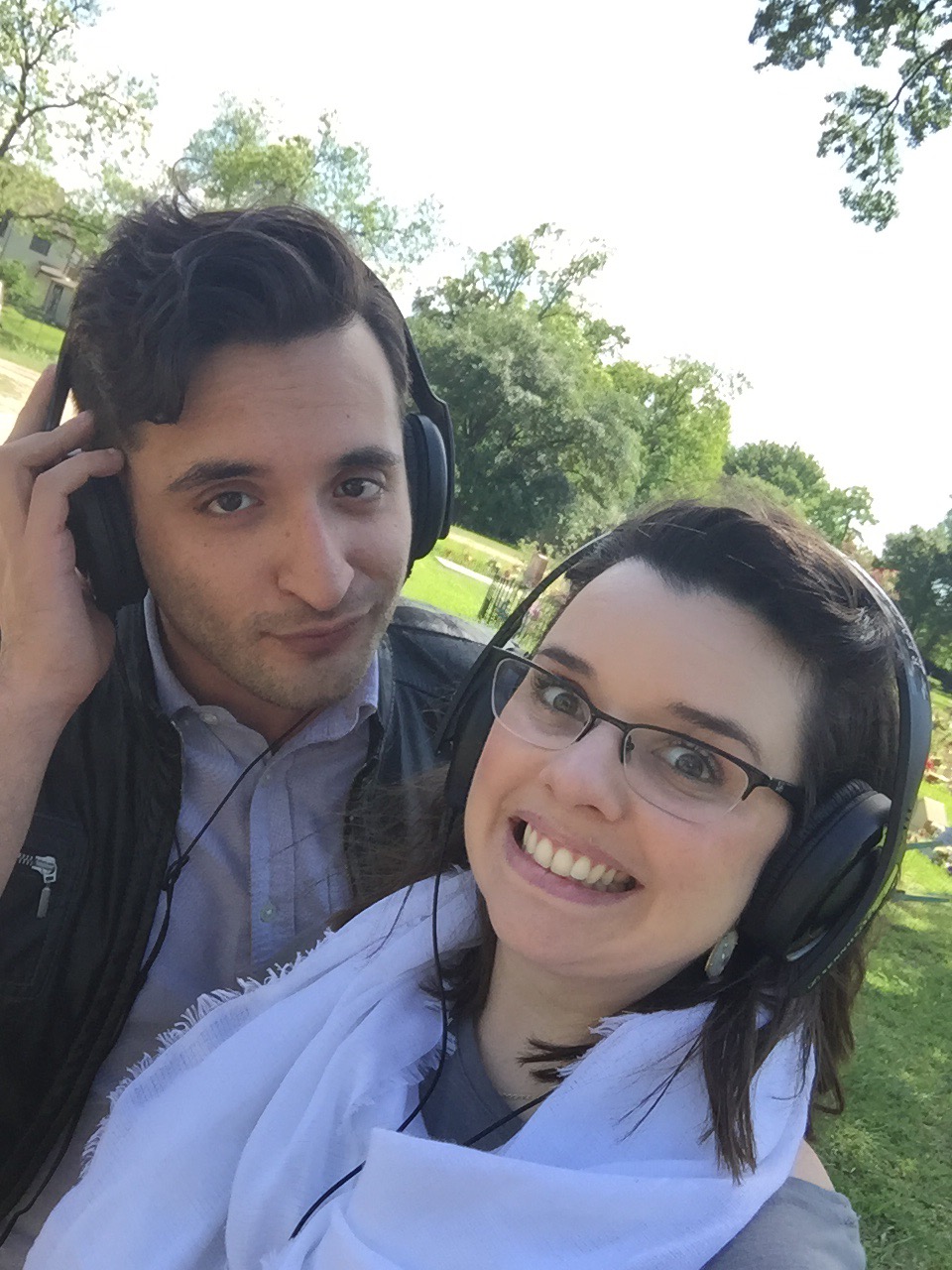 Katie Baumann and yours truly