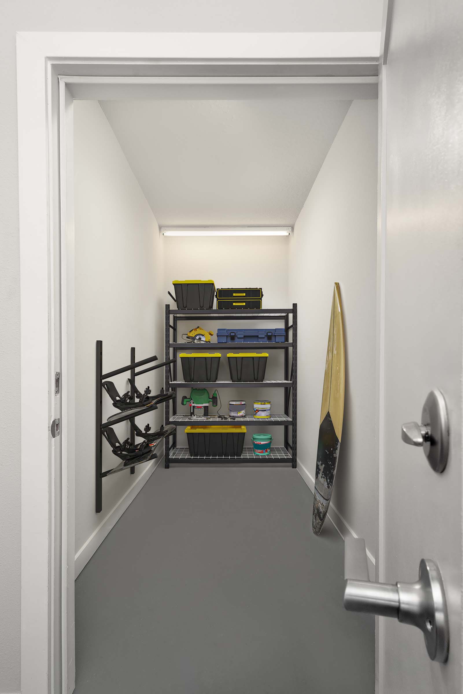 Storage unit at Camden Clearwater apartments in Clearwater, FL